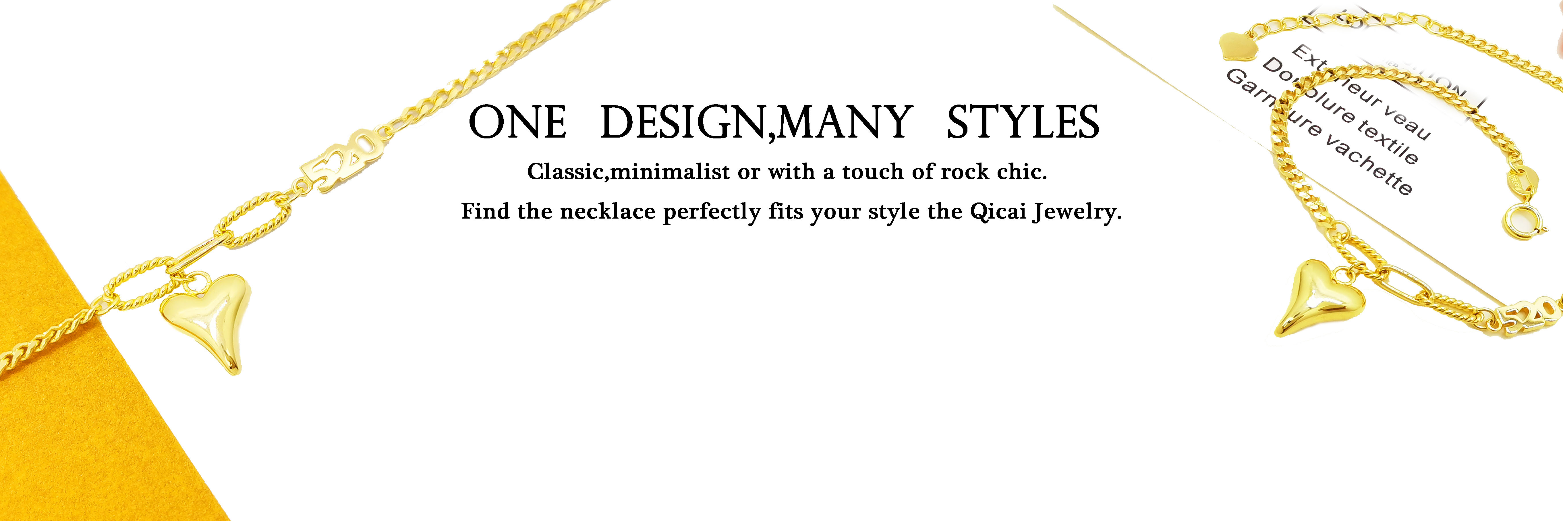 qualité bijoux de l'or 18K usine